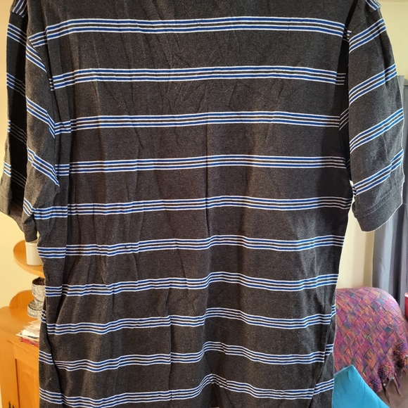 Vintage Tommy Hilfiger Striped Polo Large - Picture 2 of 3